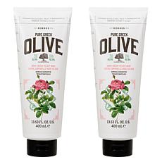 Korres 2-pack Olive & Velvet Rose Jumbo Size Body Cream Auto-Ship®