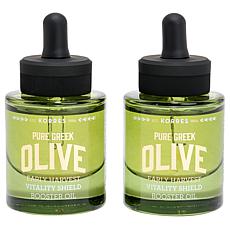 Korres 2-pack Olive Early Harvest Vitality Shield Booster Oil