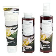 Korres Mediterranean Vanilla 3-piece Bath & Body Set