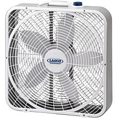 Lasko 20" Weather-Shield Performance Box Fan - Gray/White