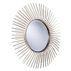 Lenny Mid-Century Modern Sunburst Oversized Wall Mirror
