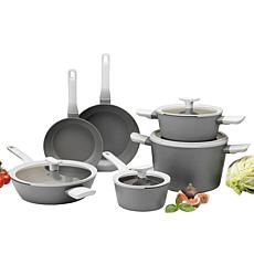 Leo 10-piece Cookware Set with Ceramic Nonstick Coating