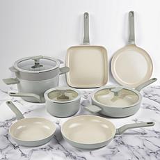 Leo Balance 11pc Cookware Set with Ceramic Nonstick Coating