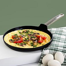 Leo Graphite 10" Omelet Pan with Ceramic Non-Stick Coating