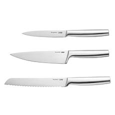 Leo Legacy 3-Piece Classic Stainless Steel Knife Set