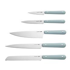 Leo Slate 5-Piece Stainless Steel Knife Set