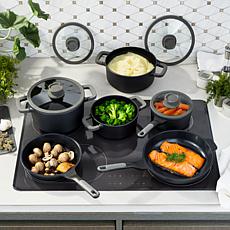 Leo Stone+ 10pc Recycled Aluminum Cookware Set