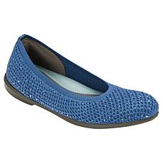 LifeStride with Bzees Technology Mesh Knit Rhinestone Flats - Kallie