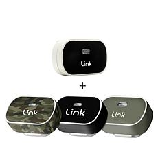 Link My Pet Smart Pet GPS and Activity Tracker with 3 Wraps - Quest