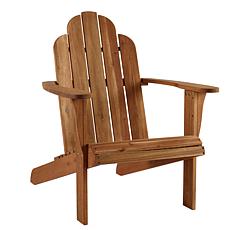 Linon Home Sam Teak Adirondack Chair - Brown