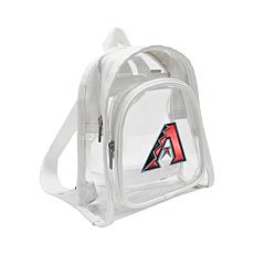 Littlearth MLB Arizona Diamondbacks 3D Logo Clear Mini Backpack
