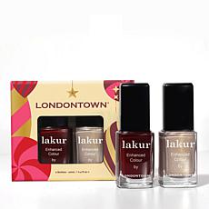 LONDONTOWN 2-piece Velvet Soiree Lakur Set