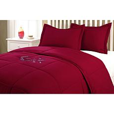 Lotus Home Stayclean BacteriaReducing WaterResistant ComforterSet Twin