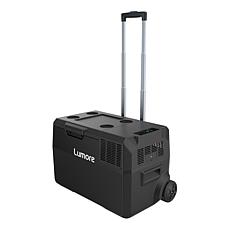 Lumore 32 Quart Smart Cooler Freezer & Fridge with Wheels & Handle