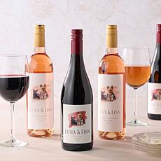Luna & Finn by Martina McBride 6pk 750ml Rosé & Pinot Noir Wine AS
