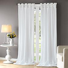 Madison Park Emilia Curtain - White - 50" x 120"