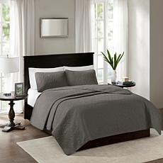 Madison Park Quebec Reversible Coverlet Set - Full/Queen