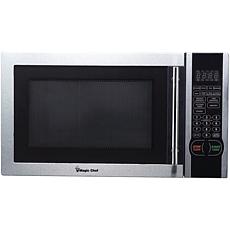 Magic Chef 1.1 Cu. ft. 1000W Microwave w Digital Touch Stainless Steel