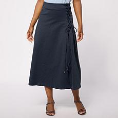 Mark & James by Badgley Mischka High-Waisted A-Line Skirt