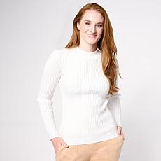 Mark & James by Badgley Mischka Noemi Ribbed Knit Sweater
