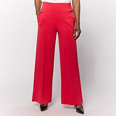 Mark & James by Badgley Mischka Wide-Leg Pin Tuck Pant