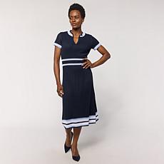 Mark + James by Badgley Mishka Pointelle Sweater Dress