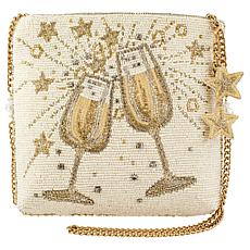 Mary Frances Toast of the Town Beaded Crossbody