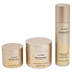 M.Asam Resveratrol Premium Lifting Cream, Serum & Eye Cream Trio