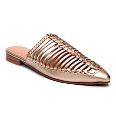 metallic mules