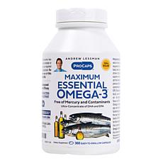 Maximum Essential Omega-3 Unflavored - 360 Capsules