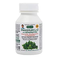 Maximum L + Z with
Astaxanthin - 120 Capsules
