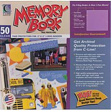 Memory Book Top Loading Page Protectors 12X12 - 50ct
