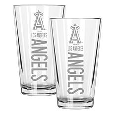 Memory Company Angels 2 pack 16oz Pint Glass