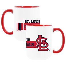 Memory Company Cardinals 2 pack 15oz Coffee Mug