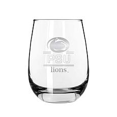 Memory Company Classic Crew Stemless Wine Glass 2-pack, Penn State