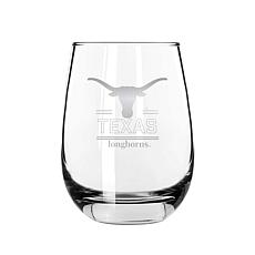 Memory Company Classic Stemless Wine Glass 2-pack, University of Texas