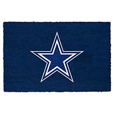 Memory Company Coir Fiber Doormat with Vinyl Backing Cowboys