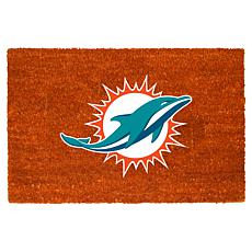 Memory Company Coir Fiber Doormat with Vinyl Backing Dolphins