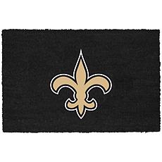 Memory Company Coir Fiber Doormat with Vinyl Backing Saints