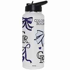 Memory Company MLB Rockies 34-oz Bow White Quencher Tumbler