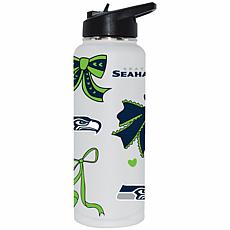 Memory Company NFL Seahawks 34-oz Bow White Quencher Tumbler