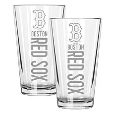 Memory Company Red Sox 2
pack 16oz Pint Glass