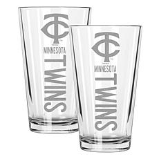 Memory Company Twins 2 pack
16oz Pint Glass
