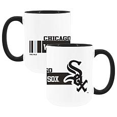 Memory Company White Sox 2 pack 15oz Coffee Mug