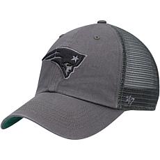 Men's '47 Charcoal New England Patriots Trawler Clean Up Adjustable...