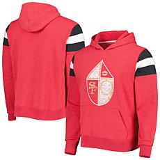 Men's '47 Scarlet San Francisco 49ers Legacy Premier Nico Pullover ...