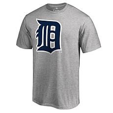 Men's Fanatics Ash Detroit Tigers Forbes T-Shirt