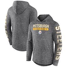 Men's Fanatics Heather Charcoal Pittsburgh Steelers Pill Stack Long...