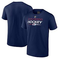 Men's Fanatics  Navy Colorado Avalanche Authentic Pro Primary Reple...