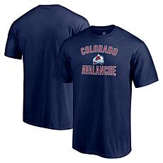 Men's Fanatics Navy Colorado Avalanche Victory Arch Team T-Shirt